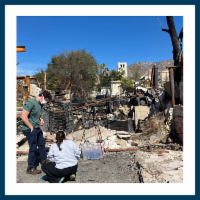 IH Students Wildfire Sampling