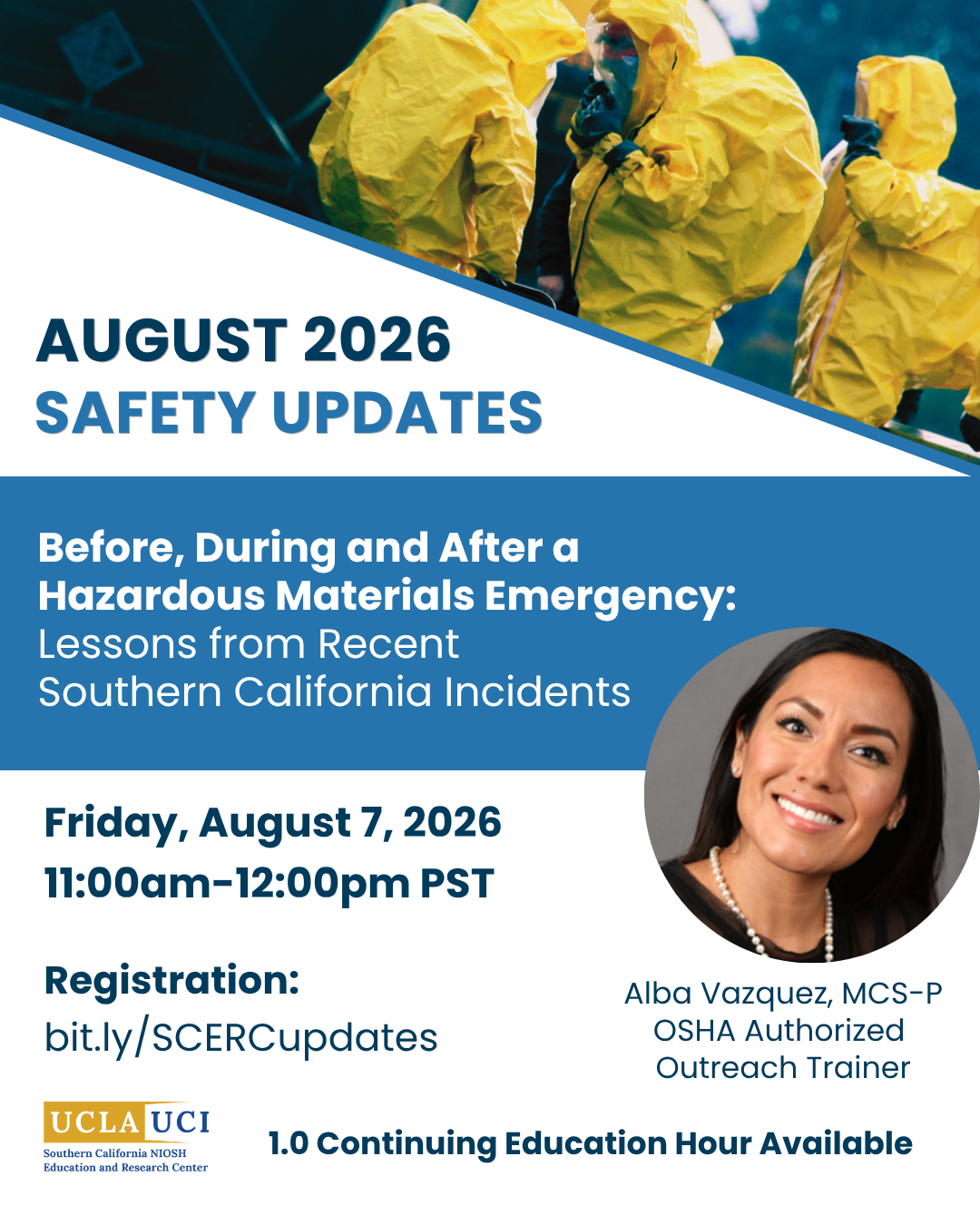 August Cal/OSHA Safety Updates Flyer