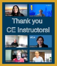 Thank you CE instructors