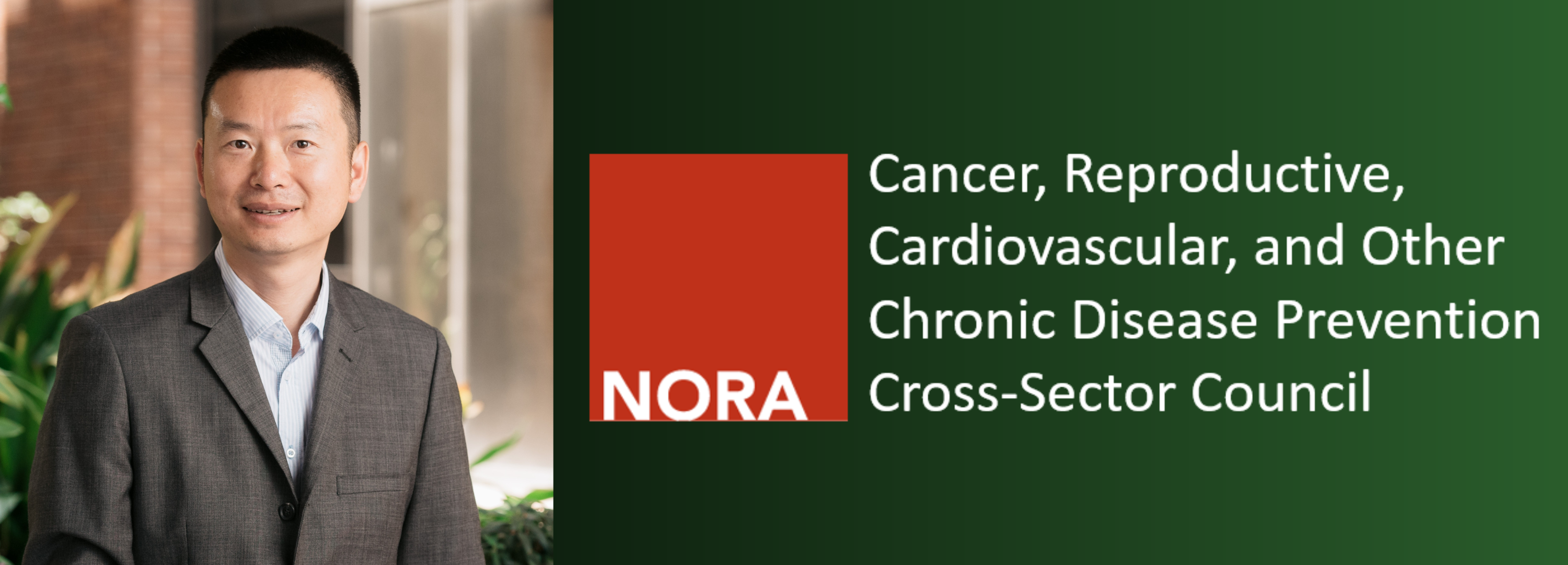 Dr. Jian Li. NORA Cancer, Reproductive, Cardiovascular, and Other Chronic Disease Prevention Cross-Sector Council.