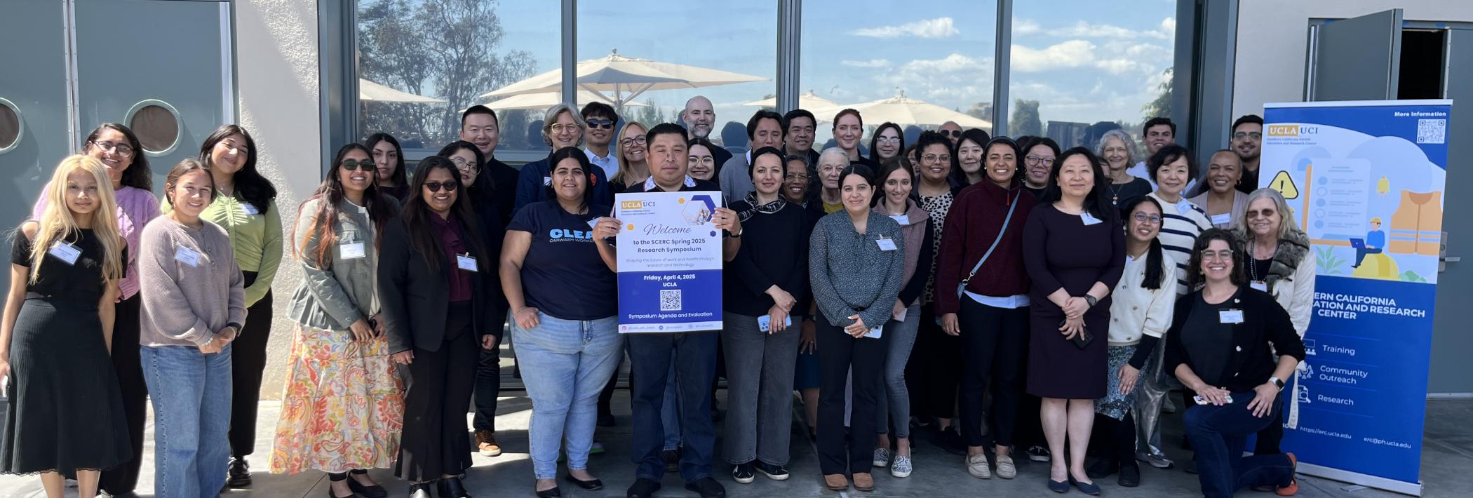 Spring symposium group picture
