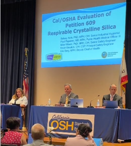 Cal/OSHA Evaluation of Petition 609