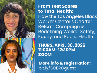 April SCERC Guest Speaker Series Flyer