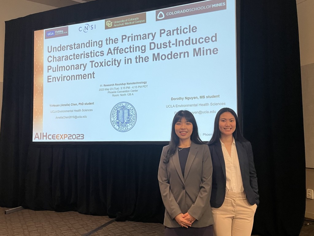 Industrial Hygiene Students Present at AIHA Conference Education and